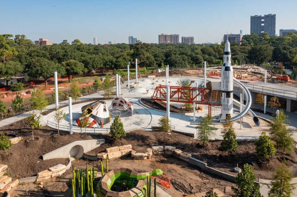 hermann park conservancy by michael van valkenburgh associates