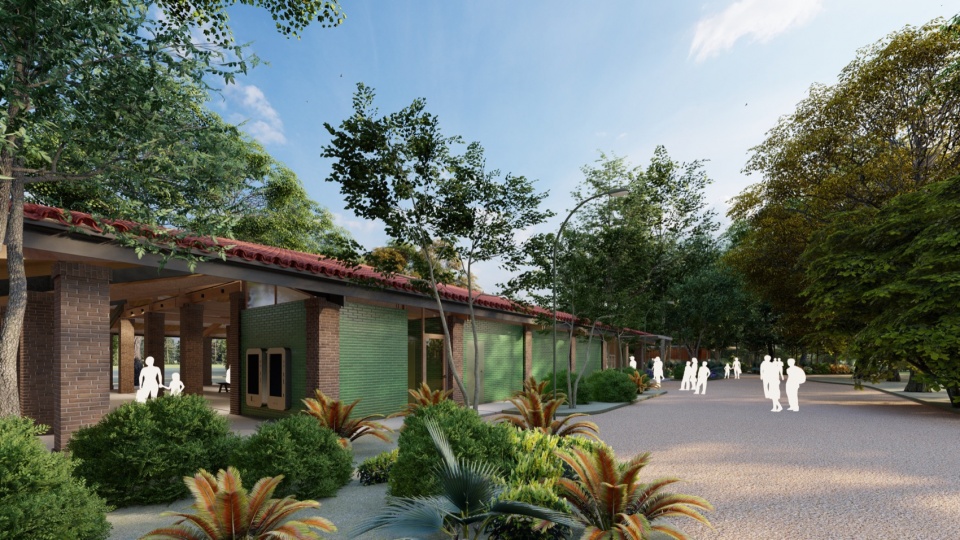 hermann park conservancy by michael van valkenburgh associates