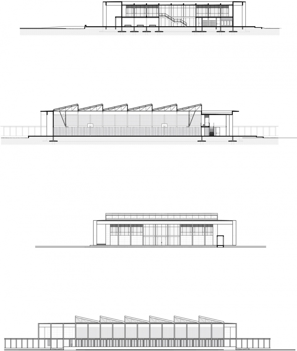 polideportivo de alto rendimiento estadio manuel vargas iziquierdo by cca