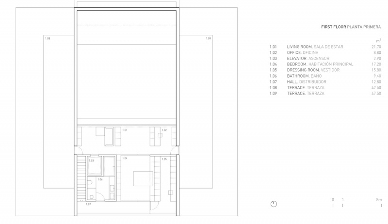 compluvium house by fran silvestre arquitectos