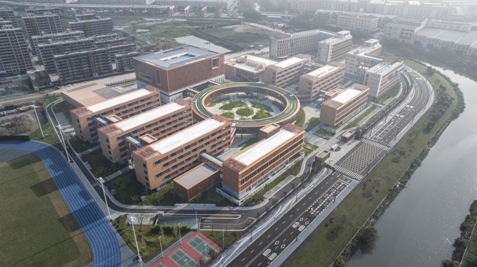 jiangsu meicun high school aviation branch by scad