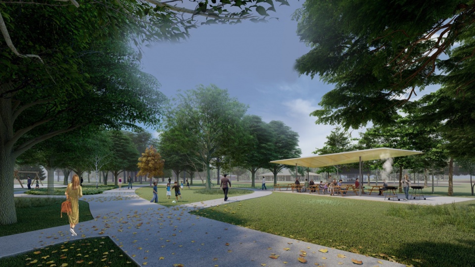 hermann park conservancy by michael van valkenburgh associates