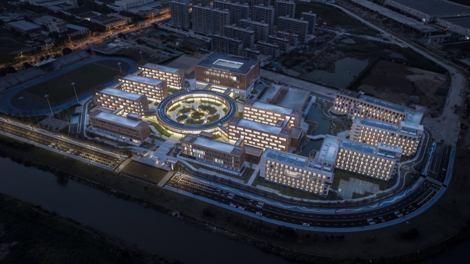 jiangsu meicun high school aviation branch by scad