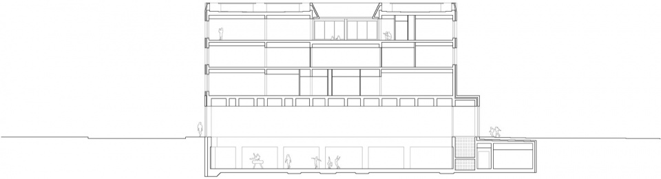 public facilities building at jonction geneva by lacroix chessex