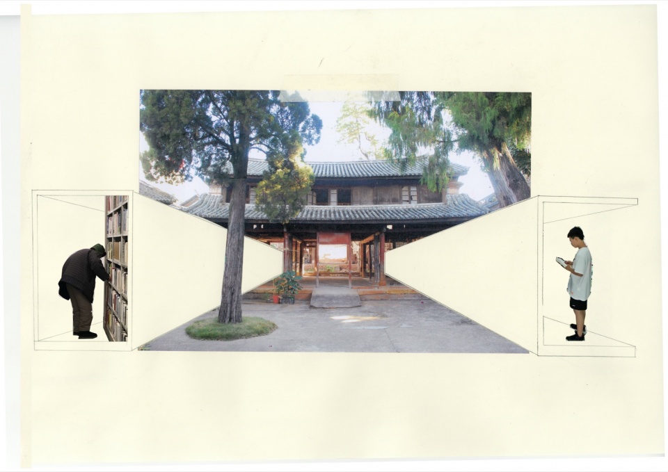 概念拼贴 Concept collage ©迹·建筑事务所TAO