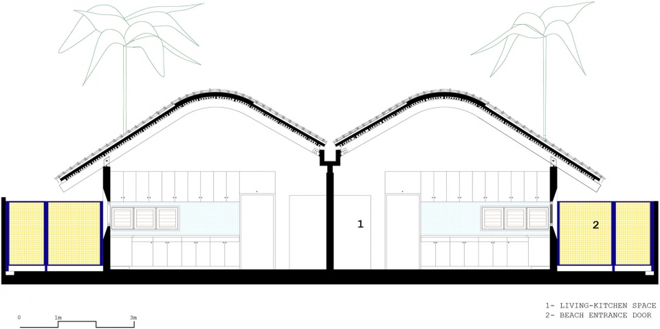 gutter house by atelier daniel florez
