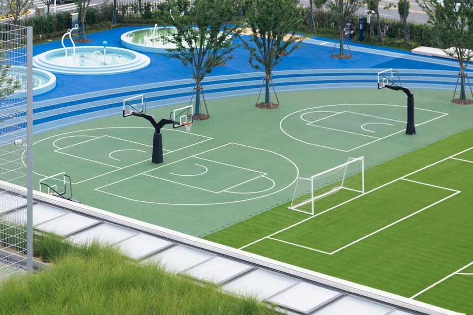 suzhou mountain bilingual school landscape by open zscape