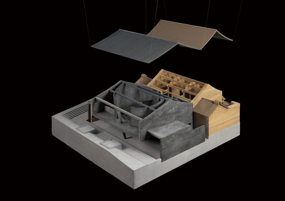1 30 加建部分 手工模型 1 to 30 Physical model Addition ©迹·建筑事务所TAO
