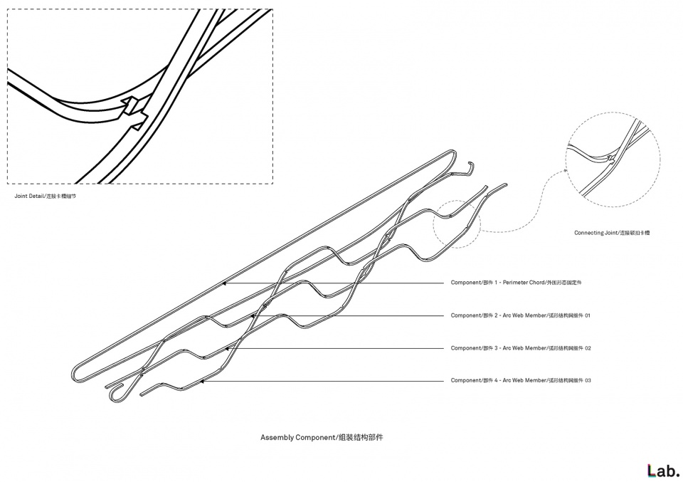 Bamboo Truss Assembly