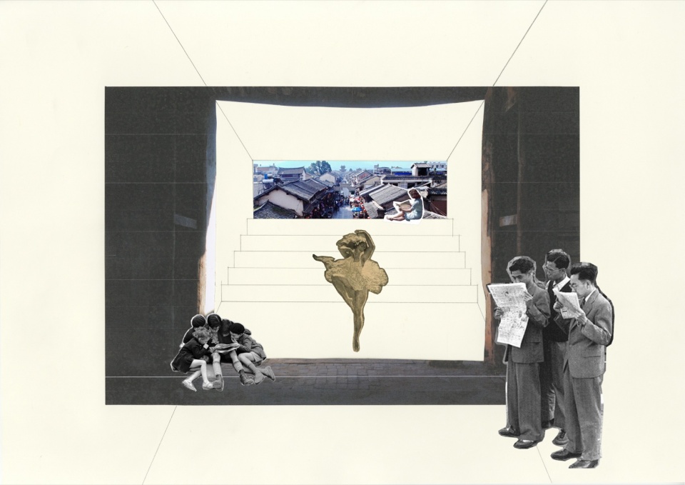 概念拼贴 Concept collage ©迹·建筑事务所TAO
