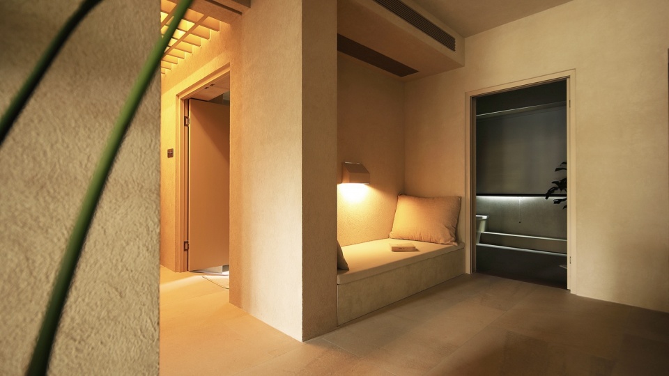 壁龛Alcove the rustic house by atelier habitant