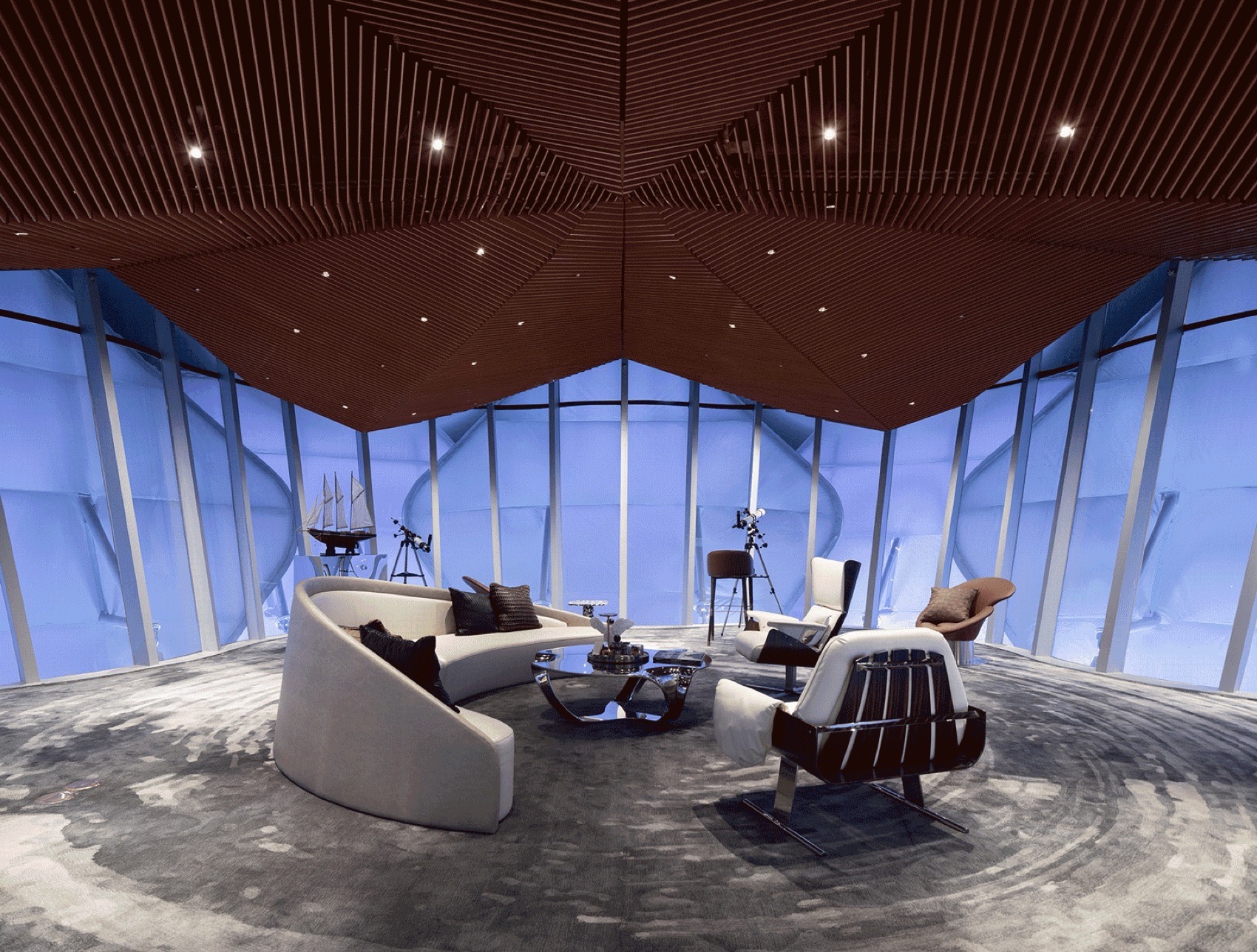 Lotus by the Xiangjiang River by Zhu Peidong from line+ studio - 谷德设计网