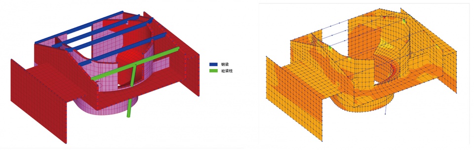 结构分析图 Structure diagram ©迹·建筑事务所TAO