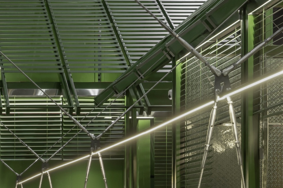.悬吊拉索©曾喆 charlies tea 2024 new concept store design