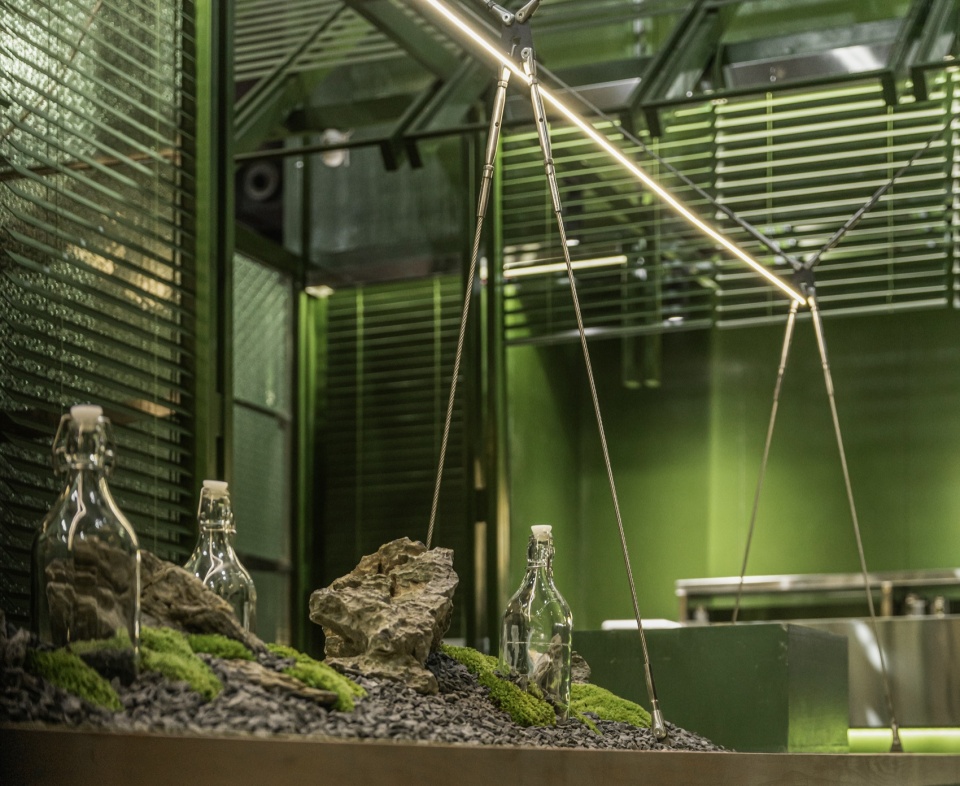 .悬吊拉索©曾喆 charlies tea 2024 new concept store design