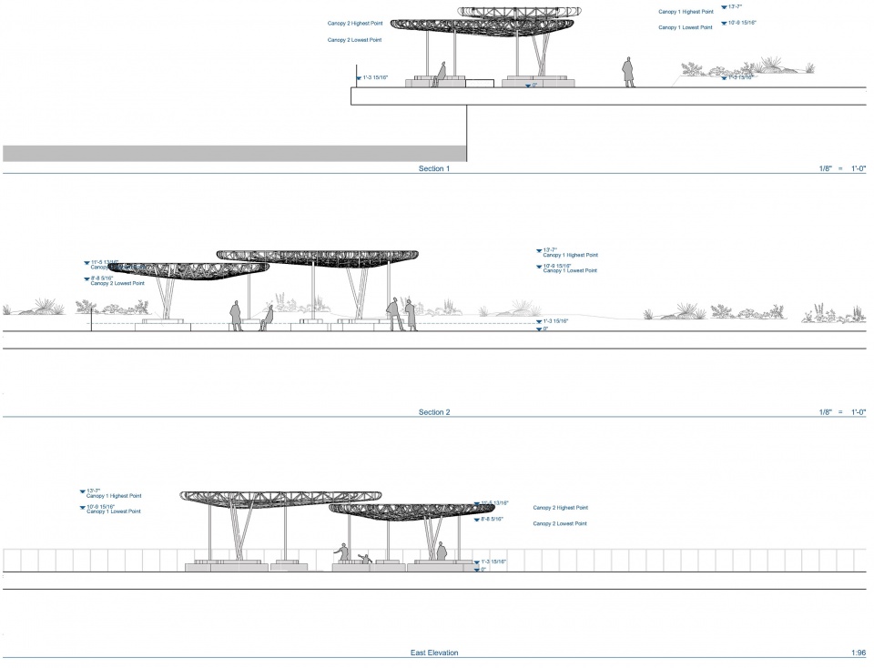 Sections and Elevation