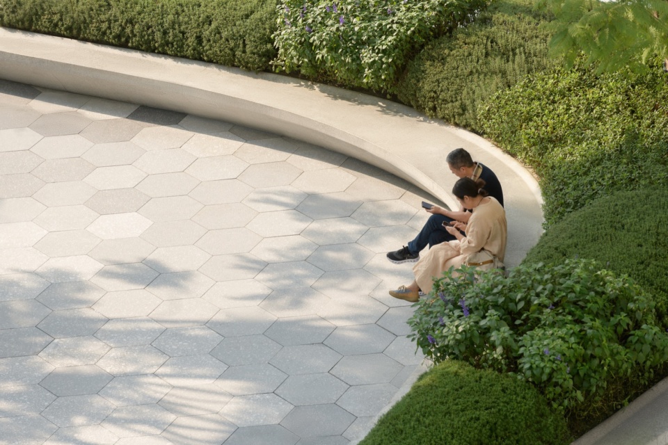 chengdu mixc public plaza renovation by flo