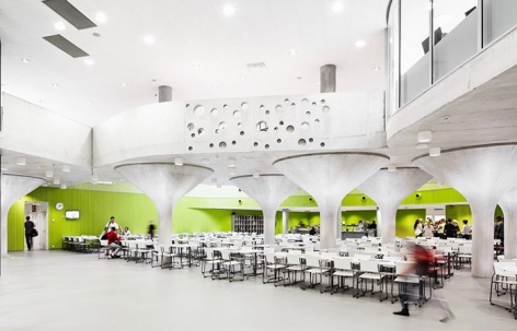 Kastelli学校和社区中心，芬兰 / Lahdelma & Mahlamäki Architects