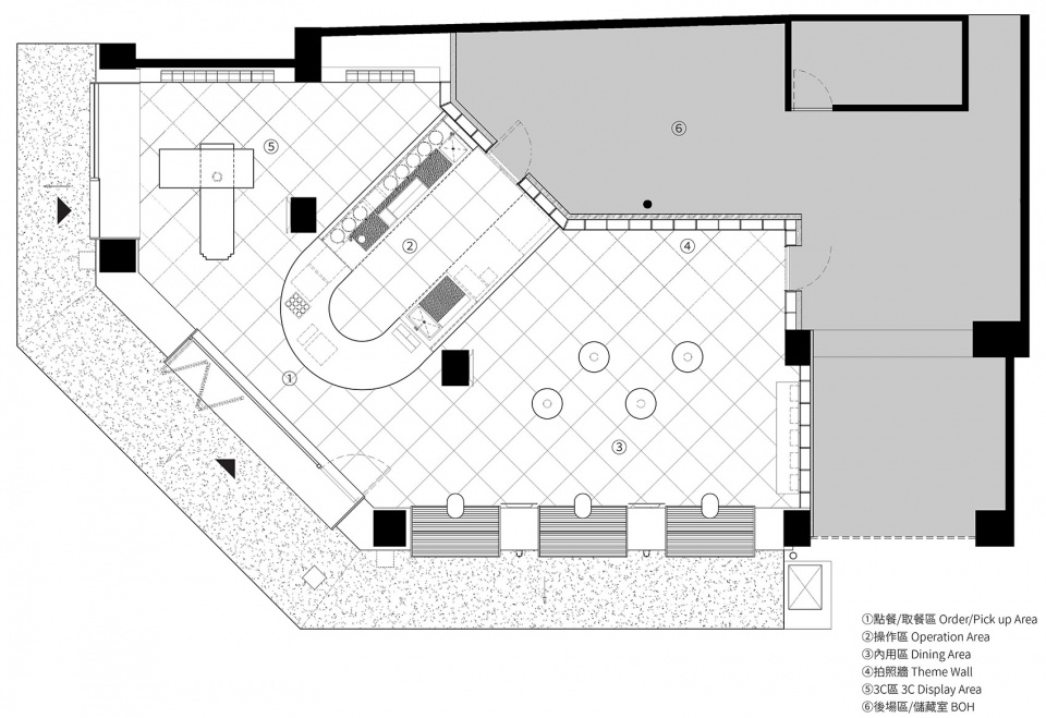 Layout Plan Q.TEA©ZEALPRACTICE