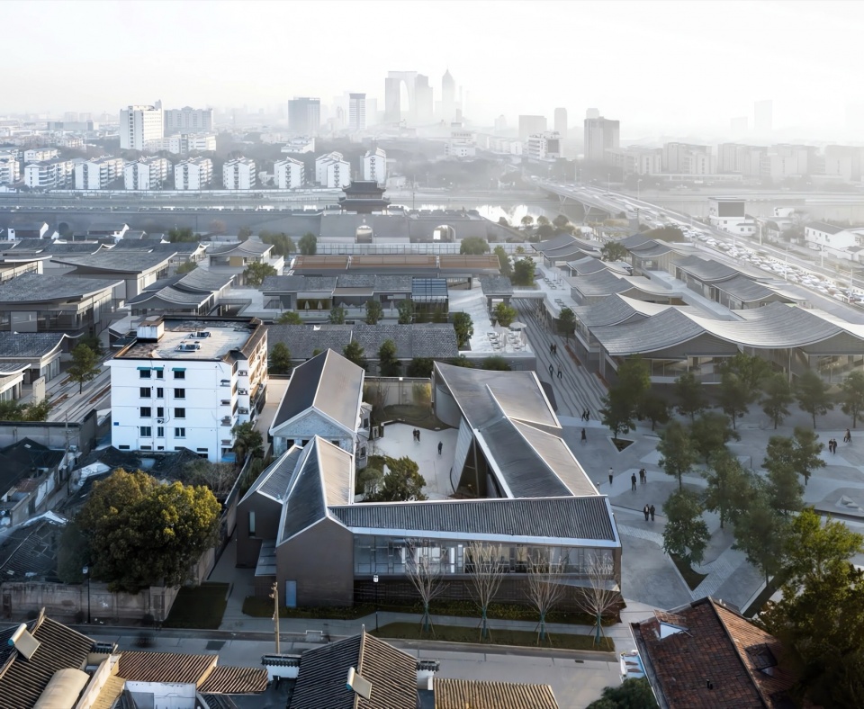 image2 身处于古城之中的狮子口建筑遗址及扩建展示馆 shizikou relics protection and extension