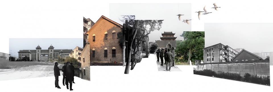 image7 场地记忆要素拼贴 shizikou relics protection and extension