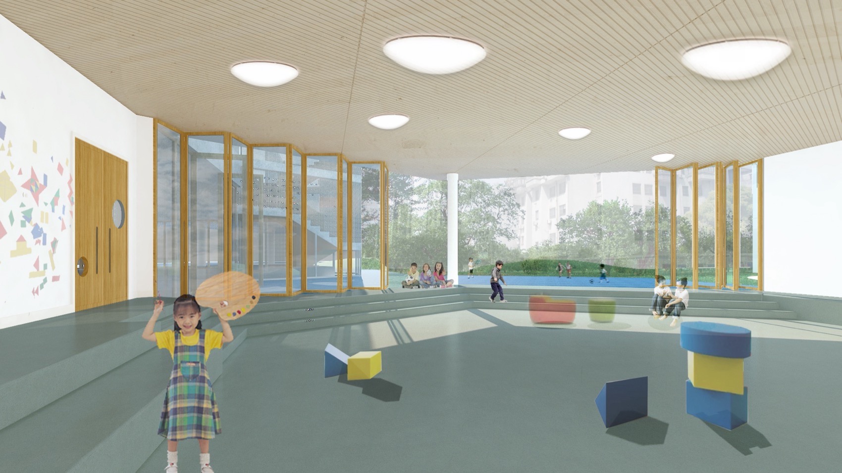 Jing’an Yuyao Road Kindergarten Branch by Atelier Liu Yuyang Architects