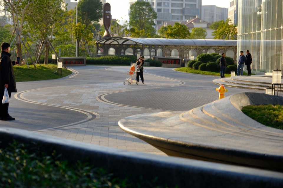 海洋主题铺装,Ocean theme paving© 三毛