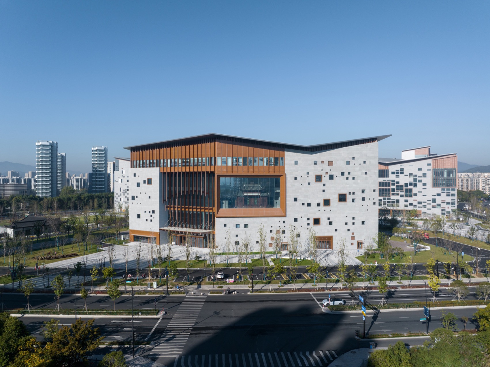 Zhijiang Culture Center by ZIAD + architecturestudio - 谷德设计网