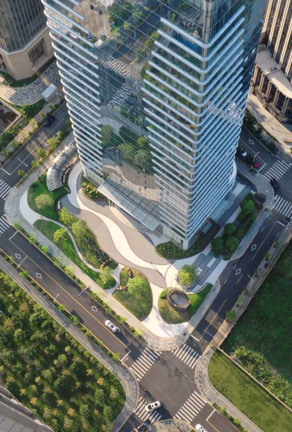项目鸟瞰 Birds eye view© 三毛