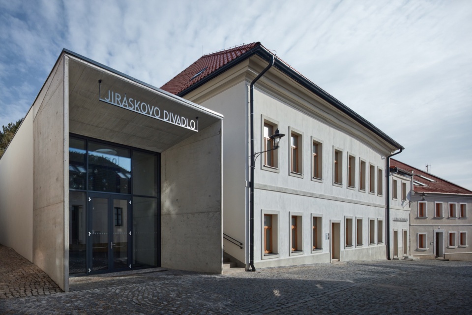 jirasek theatre reconstruction by adam rujbr architects