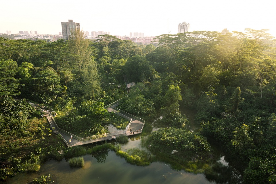 rifle range nature park by henning larsen
