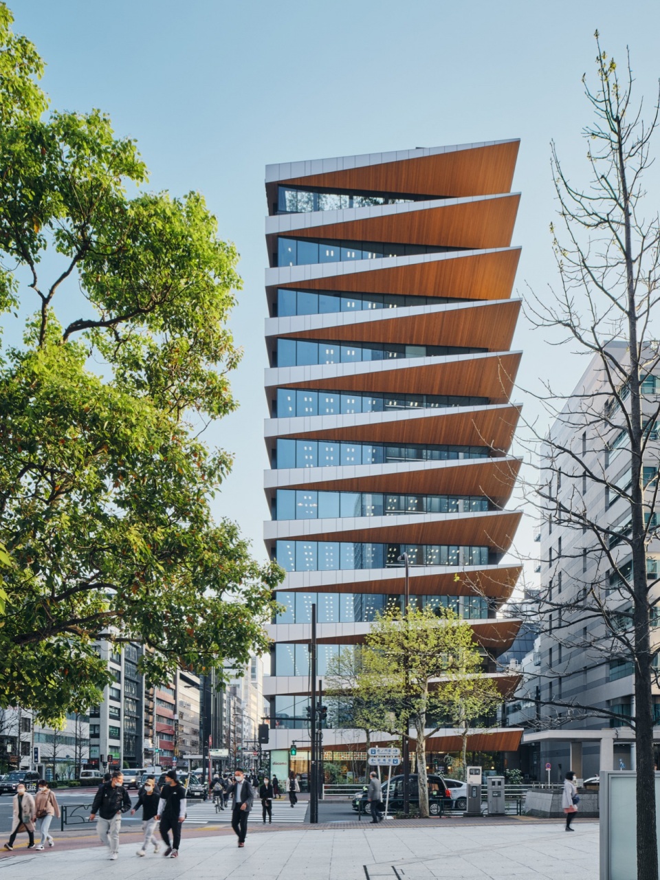 Ginsen Nishi Shimbashi Building by Nikken Sekkei Ltd. - Gooood