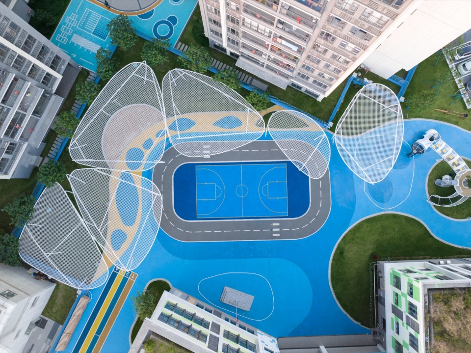 little water droplets kindergarten by atelier cns lt architects