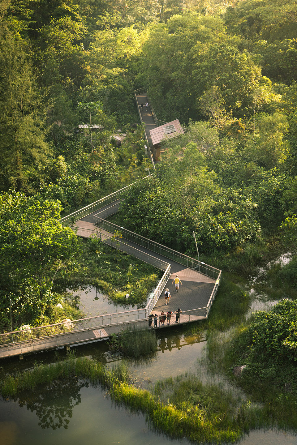 rifle range nature park by henning larsen