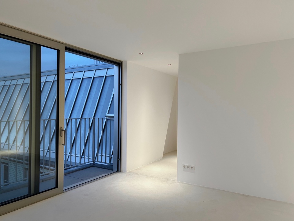 Roof with 20 concrete ribs Berlin Germany by ATELIER ZAFARI
