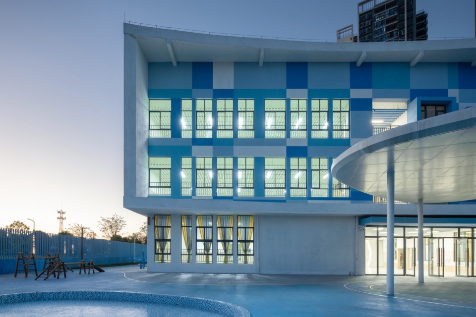 little water droplets kindergarten by atelier cns lt architects