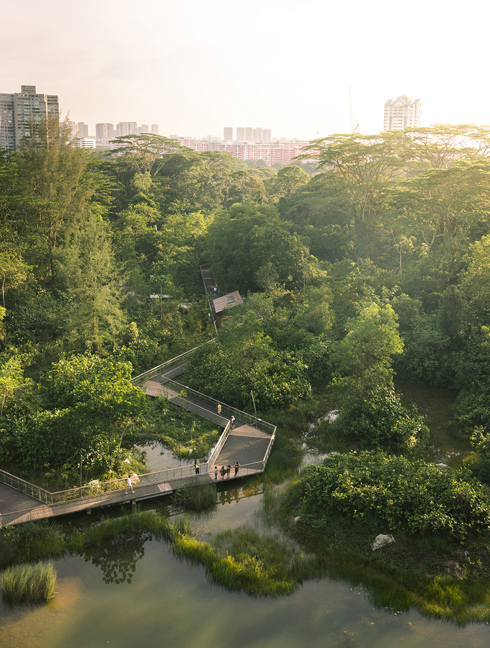 rifle range nature park by henning larsen