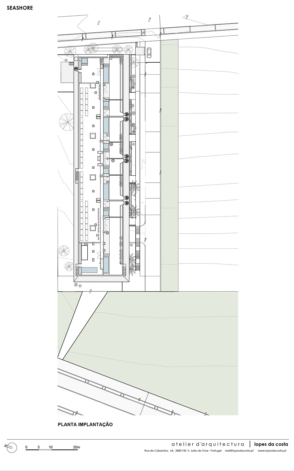 seashore building by atelier darquitectura lopes da costa