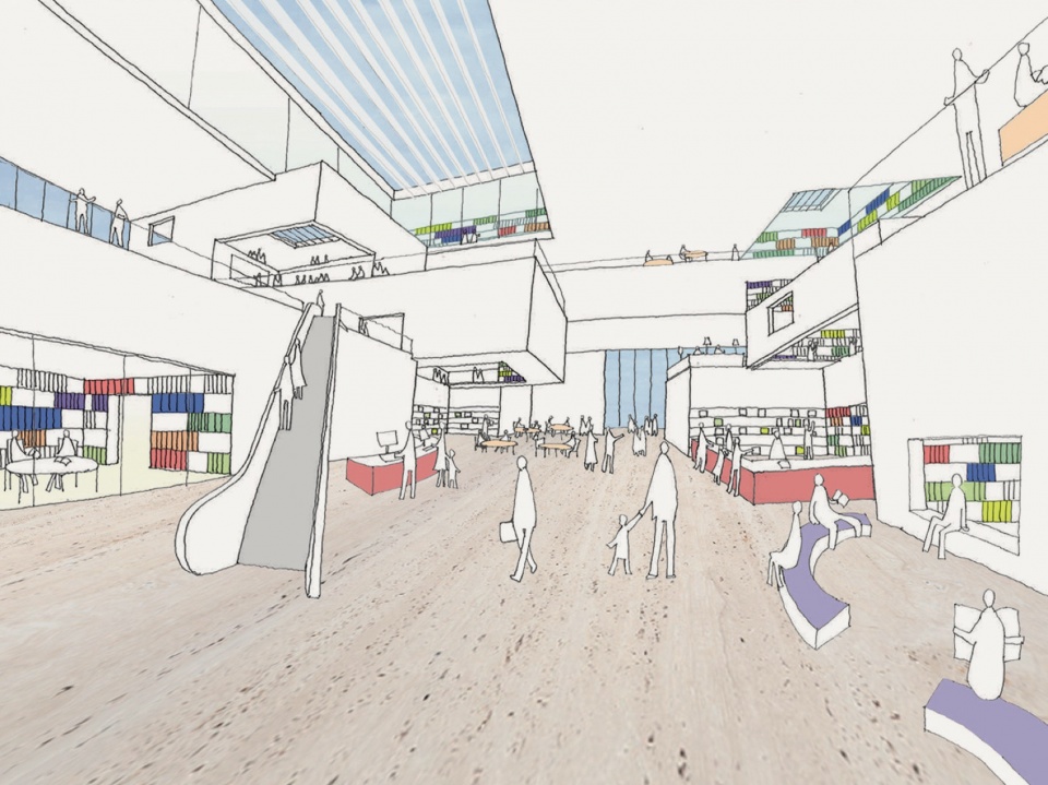 Tianjin Library by Riken Yamamoto