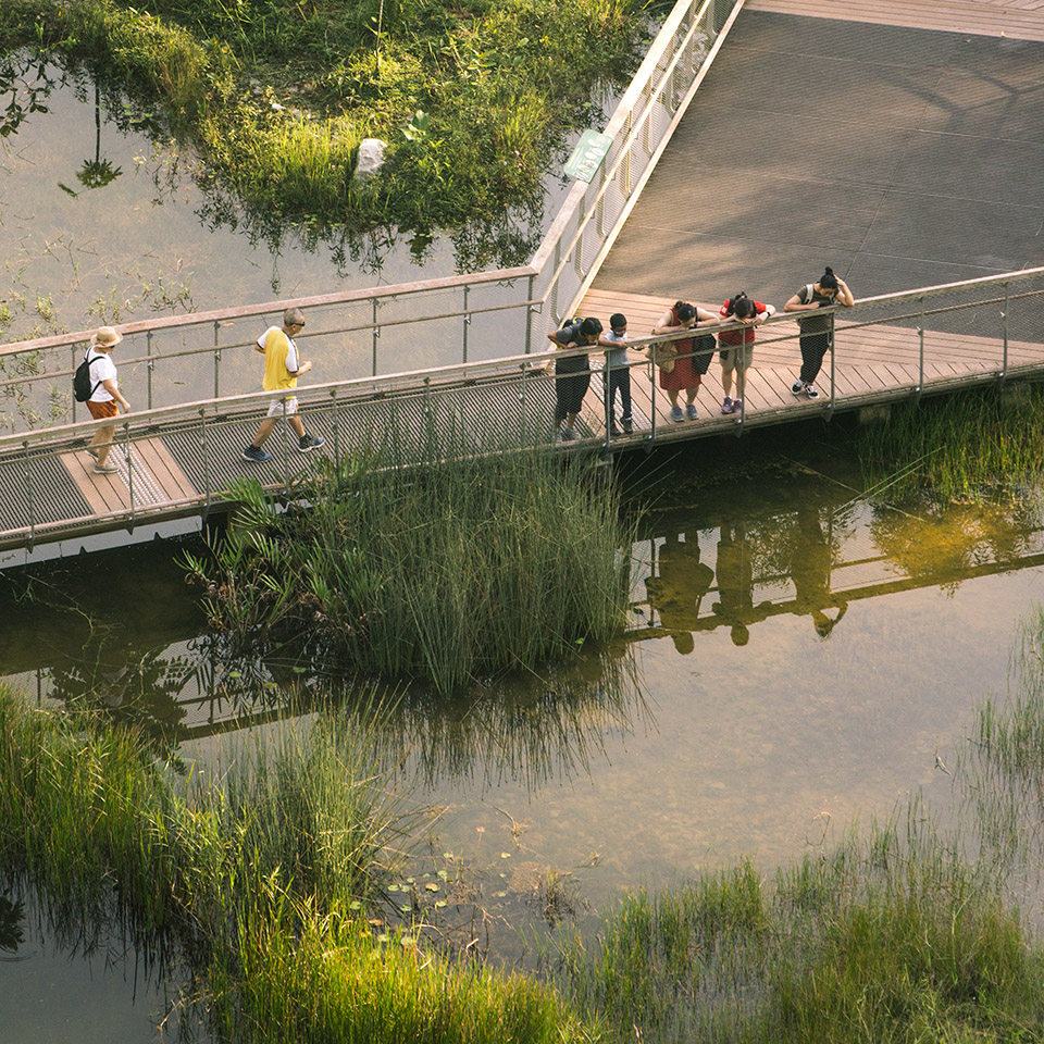 rifle range nature park by henning larsen