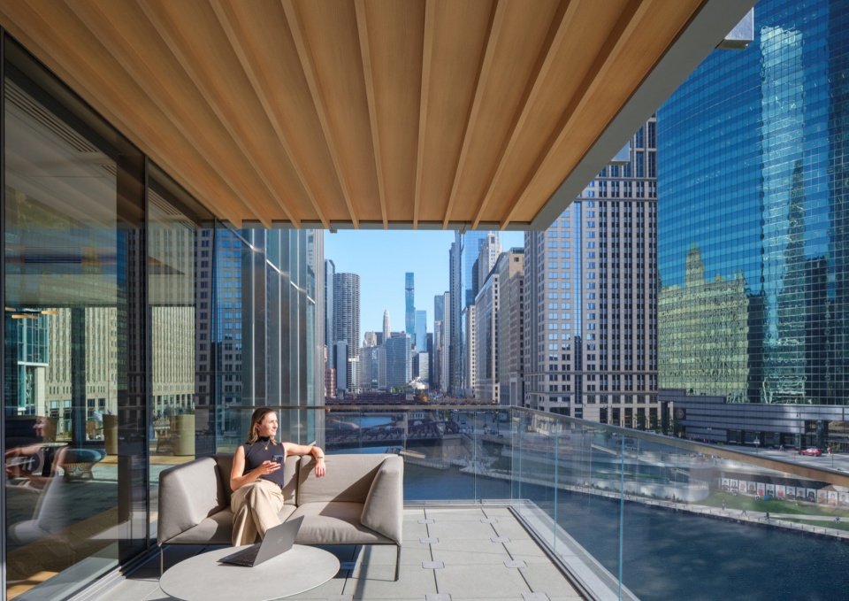salesforce tower chicago by pelli clarke partners