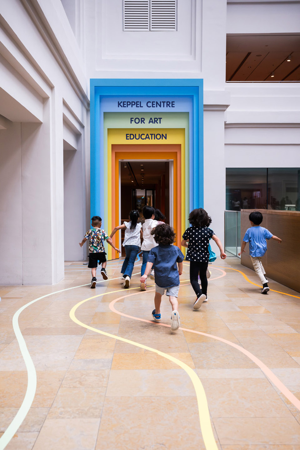 keppel centre for art education by wy to singapore