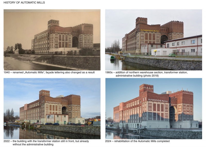 automatic mills grain silo conversion by proks prikryl architekti