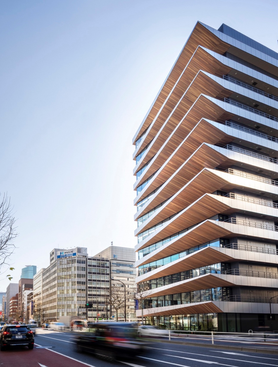 ginsen nishi shimbashi building by nikken sekkei ltd