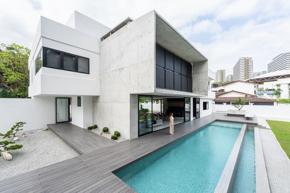 Tessera House by Fabian Tan Architect