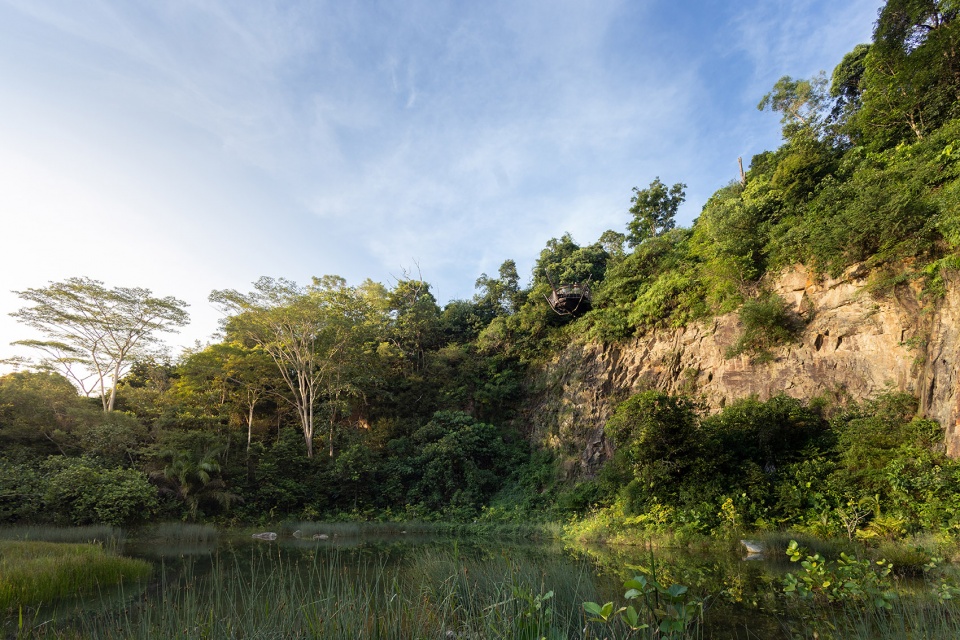 rifle range nature park by henning larsen