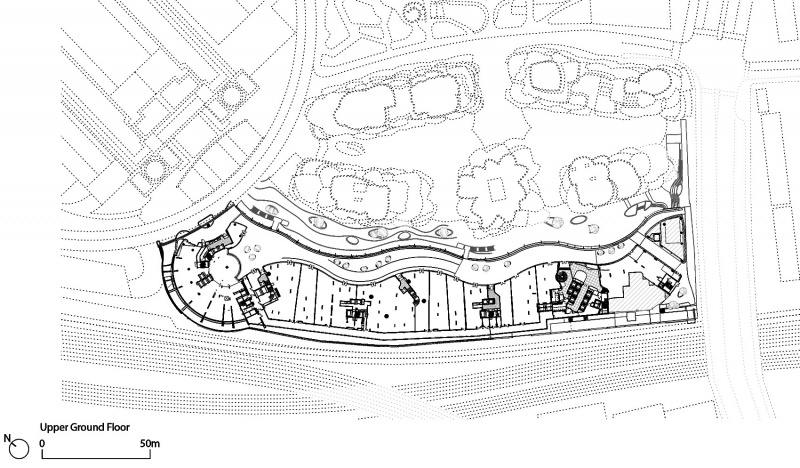 50 electric boulevard and battersea roof gardens by foster partners