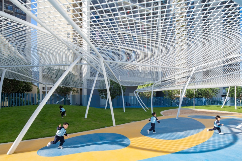 little water droplets kindergarten by atelier cns lt architects