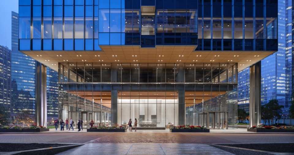 salesforce tower chicago by pelli clarke partners