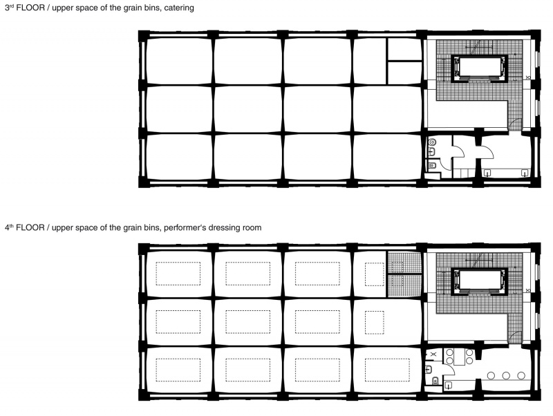 automatic mills grain silo conversion by proks prikryl architekti